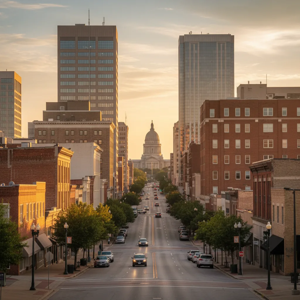 Little Rock, AR business district